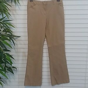 Petite Sophisticate Stretch Khaki Pants